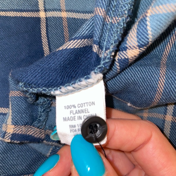 RSQ Cropped Flannel - Picture 5 of 6